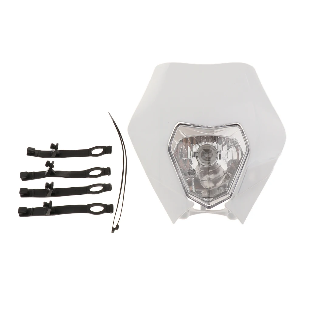 Dual Sport Headlight 12V 35W Head Light for   SMR EXC SX Fairing Mask