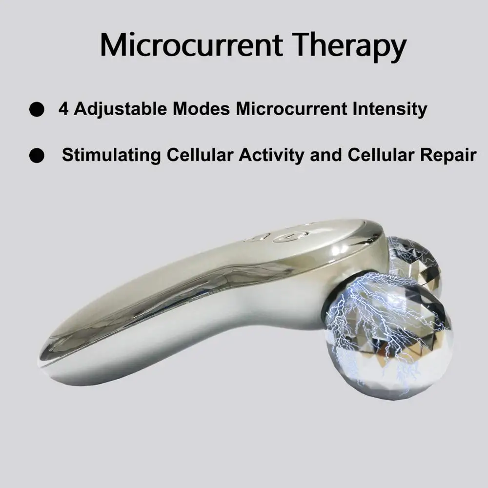 Facial Roller Massager Thin Face Massage 360 Degree Rotation Full Body Massager Wrinkle Remover Facial Massage 3