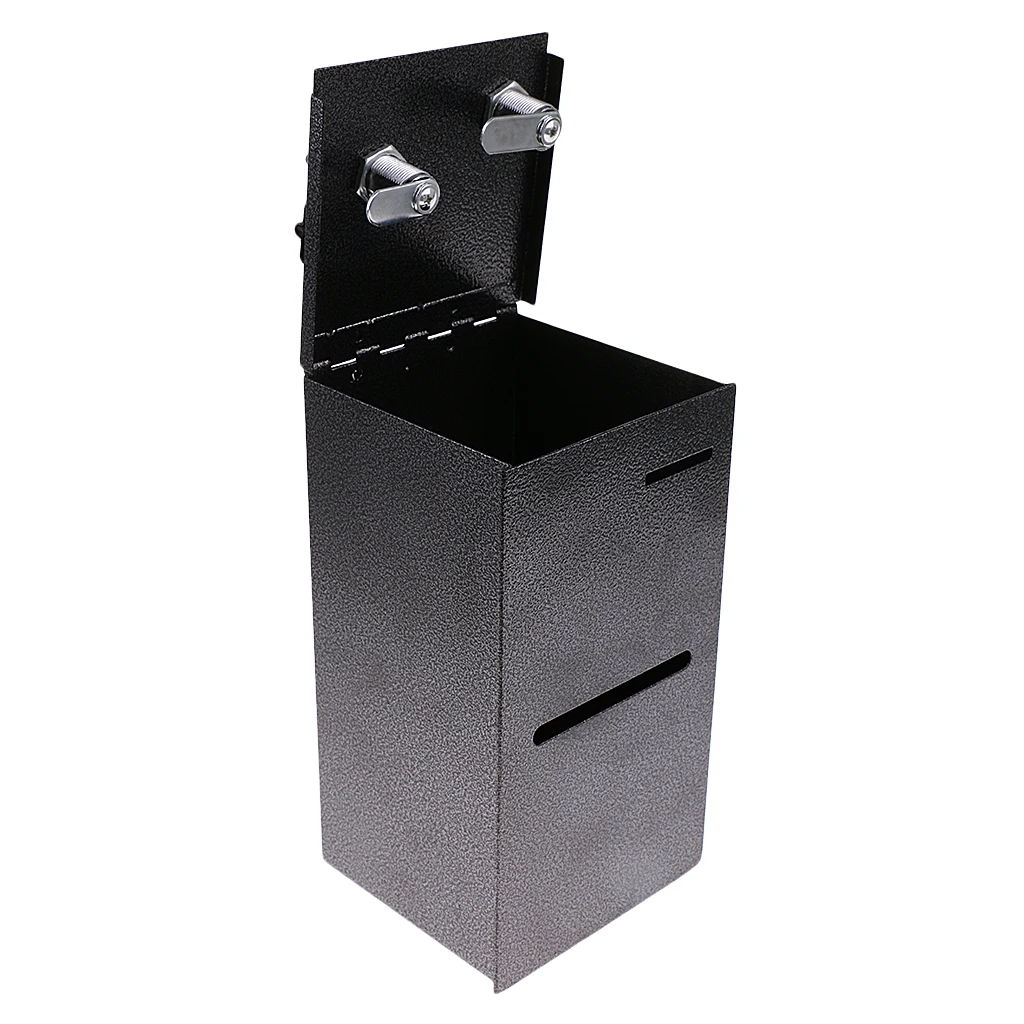 POKER TABLE DOUBLE LOCKING HOME STYLE TOKE BOX CASINO DEALER CHIPS SUPPLY