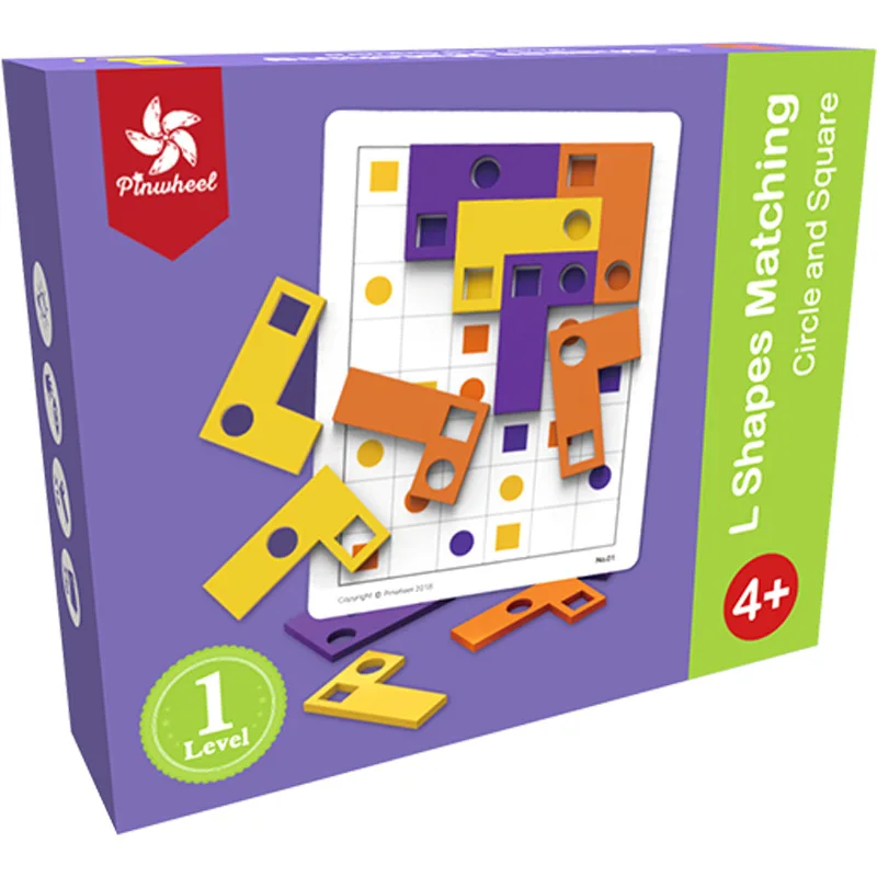 

Seconds Hair pinwhee L Pinwell, L-Shape Intelligence Game Children Logical Thinking Educational Puzzle Board Game Toy