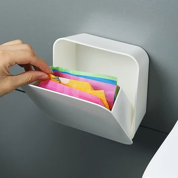 

Japanese traceless wall hanging, sealed and dustproof Bathroom Storage Box