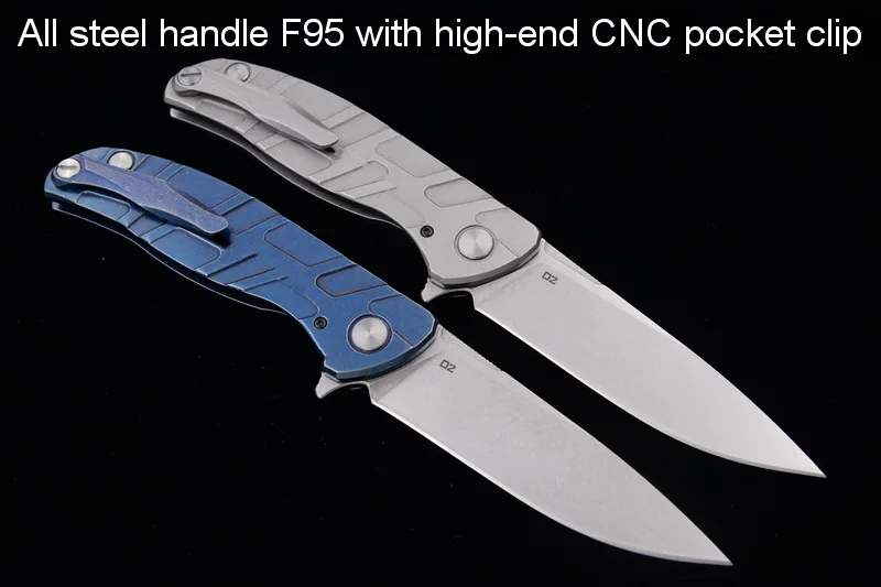 Складной подшипник JUFULE F95 hati 95 D2 blade G10 стальная ручка карманный нож для кемпинга