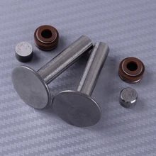 LETAOSK High Quality 2 Set Valve Lifter Stem Seal Protection Cap Kit Fit for Honda GX390 13HP Engine