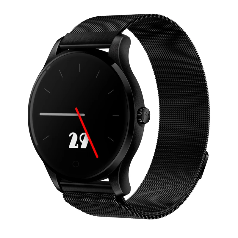 K88 Black steel 696 K88 спортивный смарт-Браслет мониторинг сердечного ритма датчик движения интеллектуальное напоминание запись анти-потеря Смарт-часы - Цвет: K88 Black steel