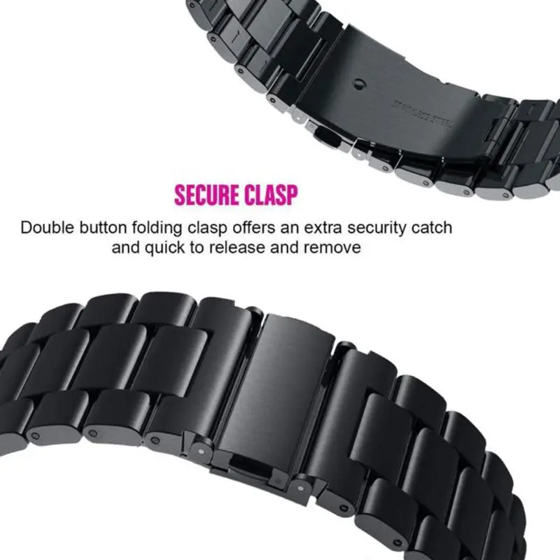 Ремешок из нержавеющей стали для часов Xiaomi Huami Amazfit GTS/GTR 42 мм комплект