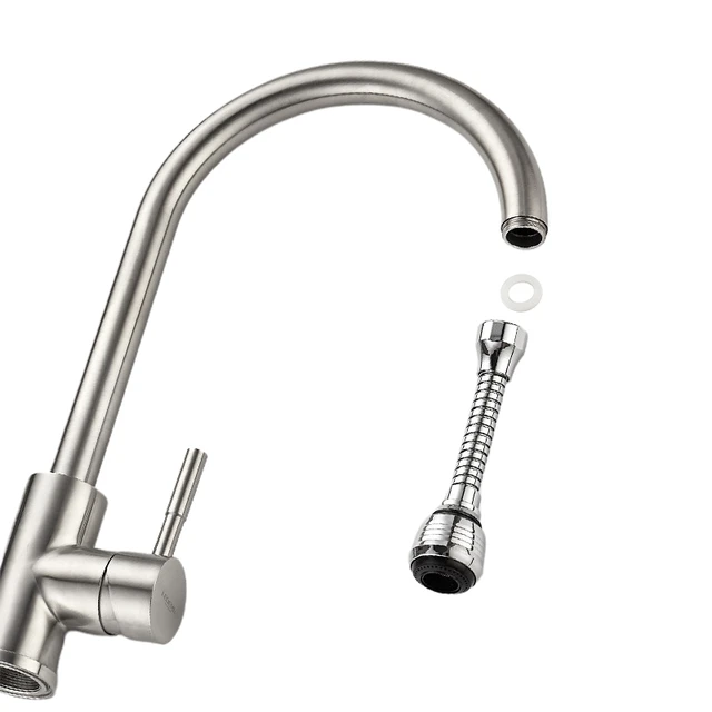 Flexible économie d'eau Cuisine Robinet Robinet Robinet Aérateur 360 Pivot  Réglable Buse Spout Diffuseur Filtre, Convient Pour l'Interface FileTage De  Fa Circulaire