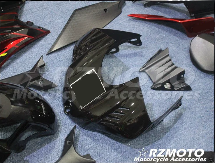 ABS мотоцикл обтекатель для YAMAHA R6 R6 17 18 впрыска кузова все виды цветов No. FF3001