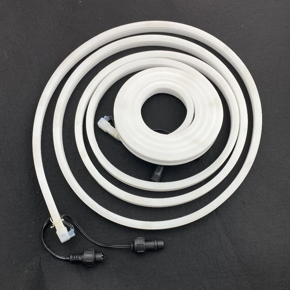 10 мм* 18 мм размер, 5 м DC12V WS2811 60 Светодиодный s/m(20 пикселей/м) светодиодный smart pixel neon strip; гибкий; IP67; с водонепроницаемым разъемом