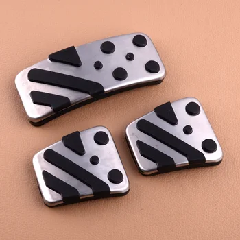 

3pcs Manual Transmission Foot Clutch Antiskid Brake Gas Pedal Pad Cover Trim Fit For Mitsubishi Outlander ASX RVR Lancer