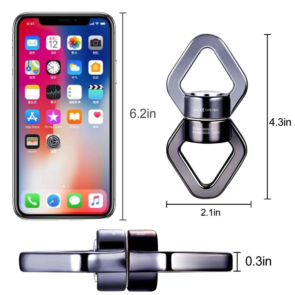 Rotational Hanging Accessory Swing Spinner Hook for Swing Chair Hanging Chair Hammocks Aerial Yoga hammock fittings