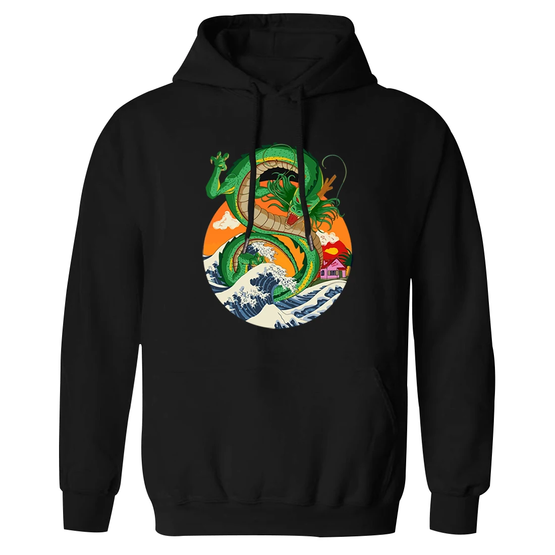

Dragon Ball Hooded Mens Harajuku Streetwear Male Sweatshirt Vintage Outwear Leisure Clothing 2020 Fashion Sudaderas Pullovers