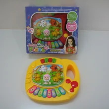 Детский многофункциональный электронный светильник с клавиатурой и звуковым животным пианино обучающие игрушки для мужчин и женщин для детей и детей