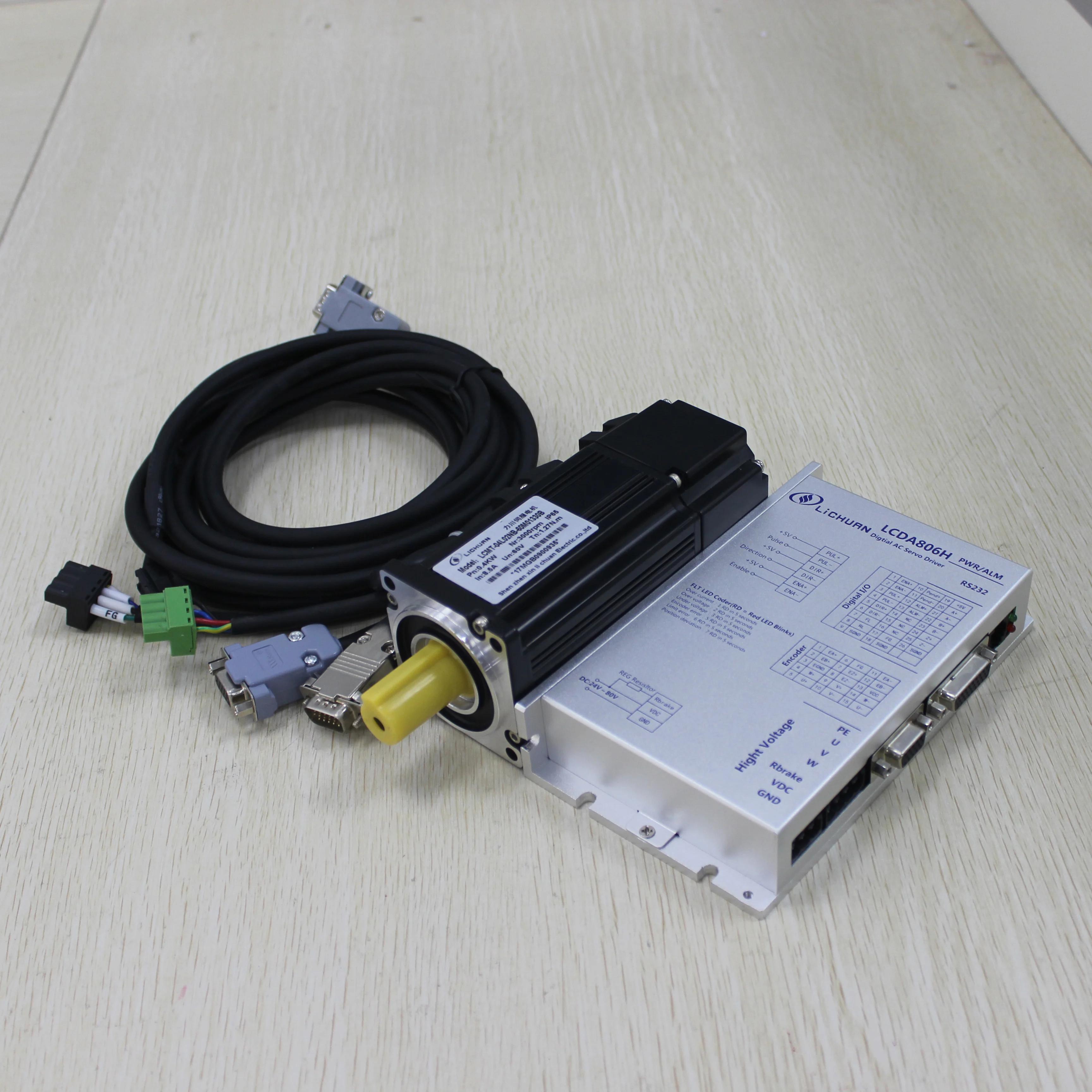 

Shenzhen motor supplier DC servo motor 400 w for cnc machine