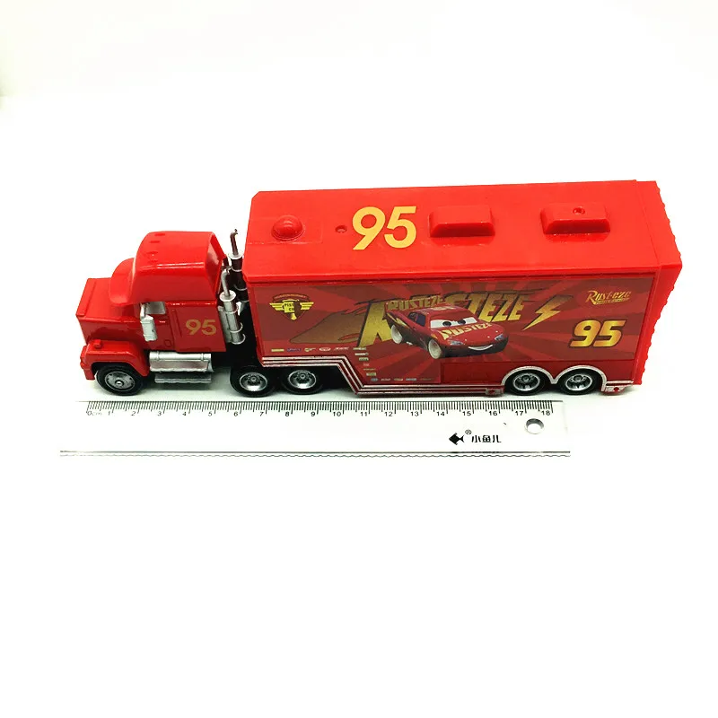 New Disney Pixar Car 3 Lightning McQueen Jackson Storm Ten Letter Horse Mac Uncle Truck 1:55 Die Cast Model Children's Toy Gift - Bilde 3