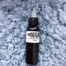 1 бутылка черный бренд Dynamic, краска для татуировок 120 мл 150 г Макияж микропигмент для боди-арта татуировки живопись косметика