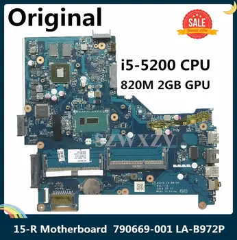 

LSC For HP 15-R Laptop Motherboard With SR23Y i5-5200 CPU 820M 2GB GPU ASO56 LA-B972P 790669-001 790669-501