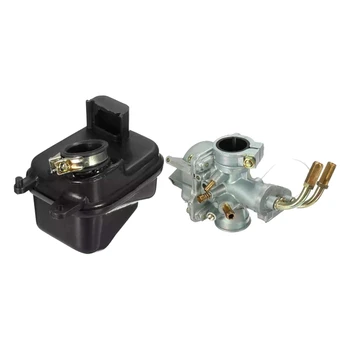 

Motorcycle Carburetor + Air Filter Box for Yamaha Peewee PW50 PY50