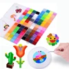 5mm Hama beads 15 24 48color/set perler beads Iron Paper ironing beads Diy  puzzles pegboard Handmade toys for girls 5
