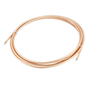 

uxcell 1 Pcs RF Coaxial Cable RG400 Antenna Extension Cable 50 ohm - 10 feet Bare Copper Inner Conductor for Home Office DIY
