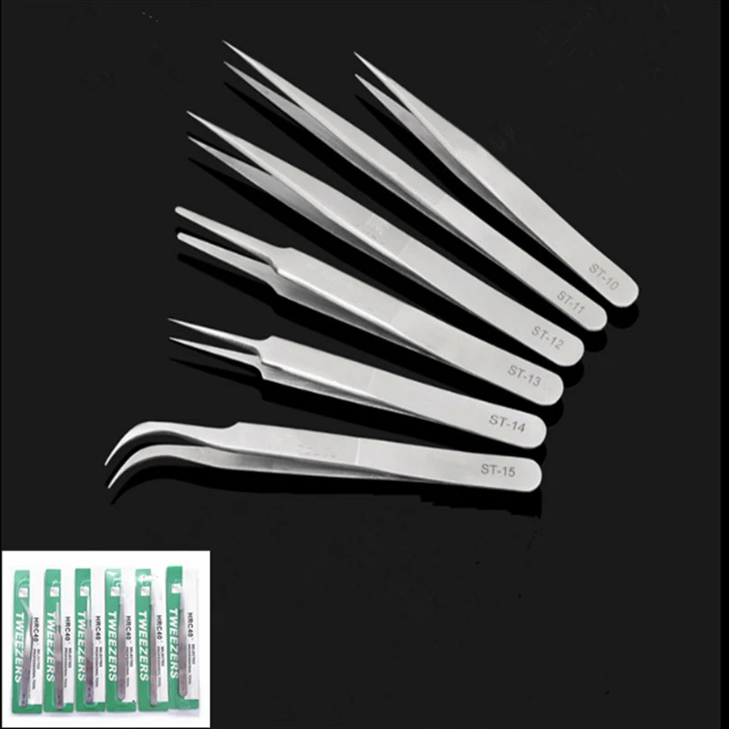 1 шт. высокоточный зажим из нержавеющей стали для часов 5 мм|Промышленные пинцеты| |