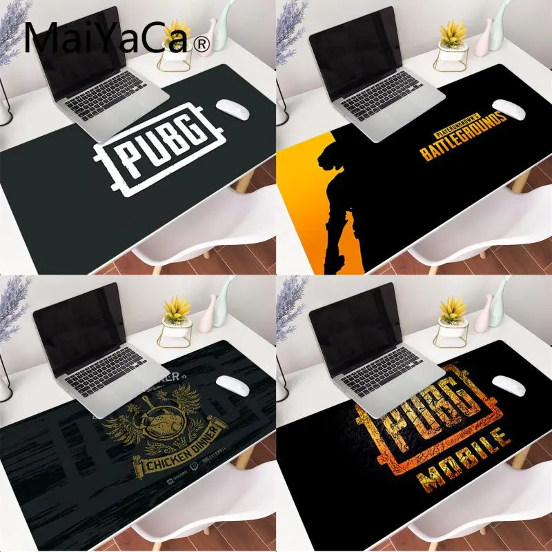 

MaiYaCa pubg logo Laptop Gaming Mice Mousepad Anti-slip Rubber Gaming Mouse Mat xl xxl 800x300mm for Lol world of warcraft