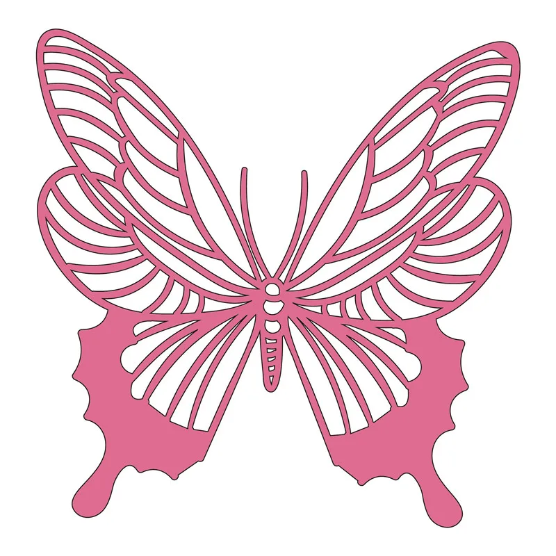 GJCrafts животные штампы с металлической бабочкой резки Скрапбукинг Новый 2019