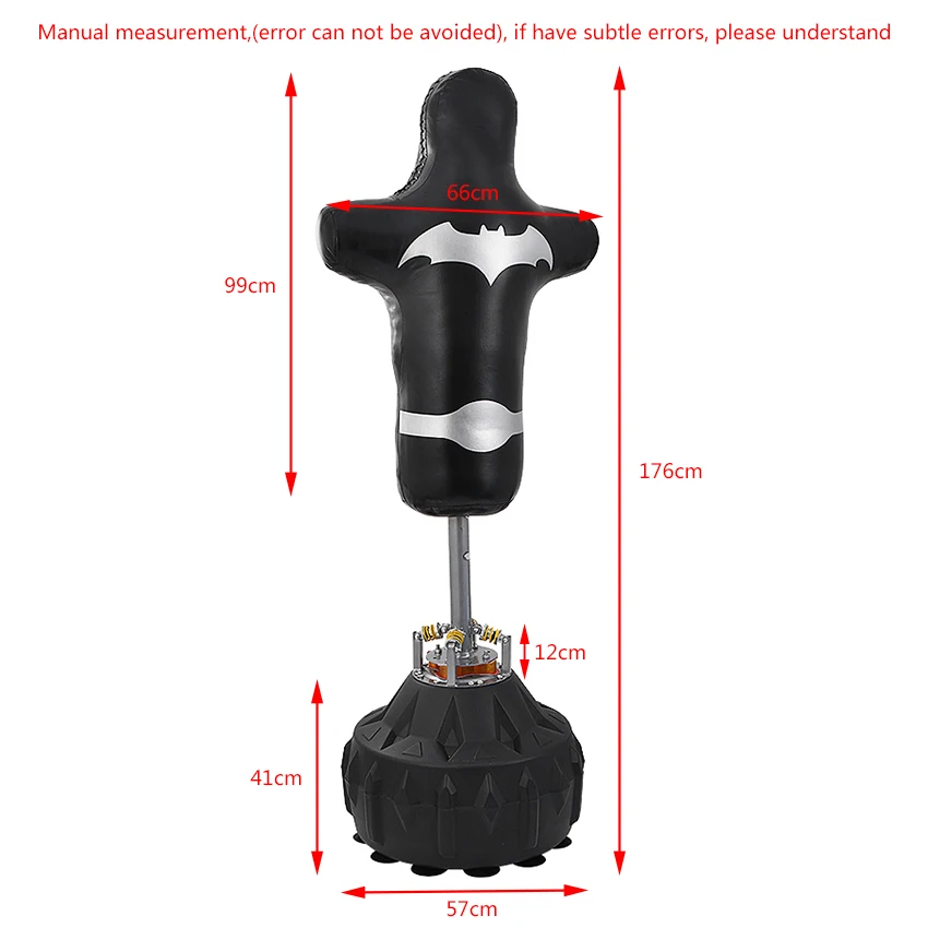 - Human Shape Floor Standing Punching Bag Boxing Column Punchng Sport Sand Bag Boxing Training Pressure Relief Fitness Equipment