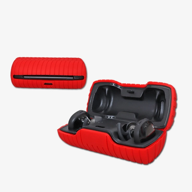 BESTSilicone защитный чехол для BOSE SoundSport Беспроводная Bluetooth гарнитура чехол с зарядным интерфейсом