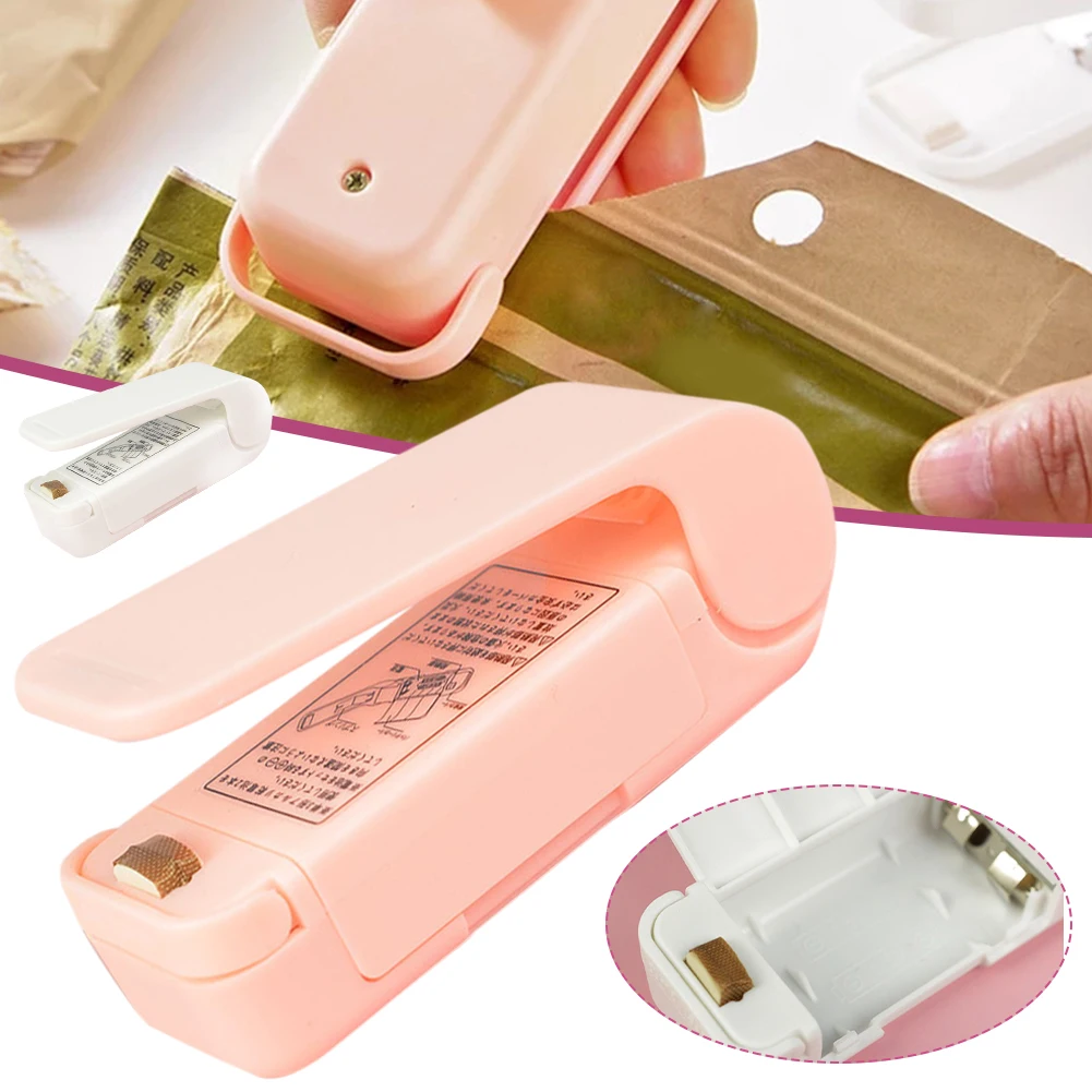 Heat Bag Sealer Plastic Mini Machine For Food Saver Storage Snack Fresh Handheld Tools Kitchen Gadget Set |