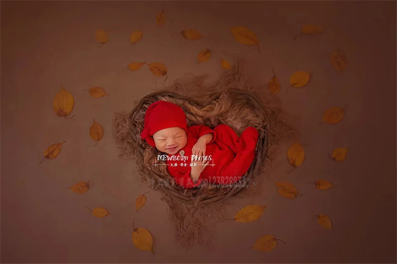 Новорожденный Подставки для фотографий в форме снежинок Комбинезоны; шапка; комплект одежды с «кукольным по индивидуальному заказу