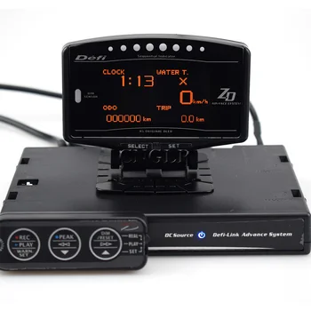 

Full Kit Sports Package 10 in 1 BF CR C2 DEFI Advance ZD Link Meter Digital Auto Gauge With Electronic Sensors Turbo Boost etc