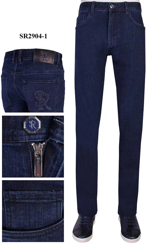 

BILLIONAIRE Jeans men 2020 summer Thin new Cowhide Fashion casual Comfortable embroidery cotton size 31-40 jeans free shippng