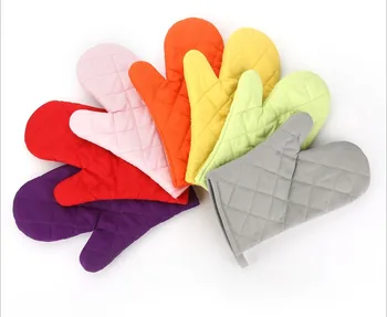 

50pcs/lot New Kitchen Glove Heat Resistant Silicone Oven Pot Holder Baking BBQ Cooking Mitts Gift