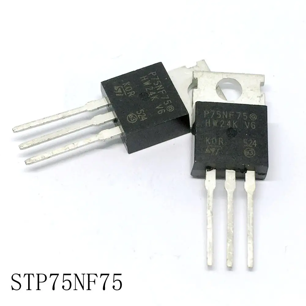 MOS STP75NF75-220 75A/75В 10 шт./лот новинка на