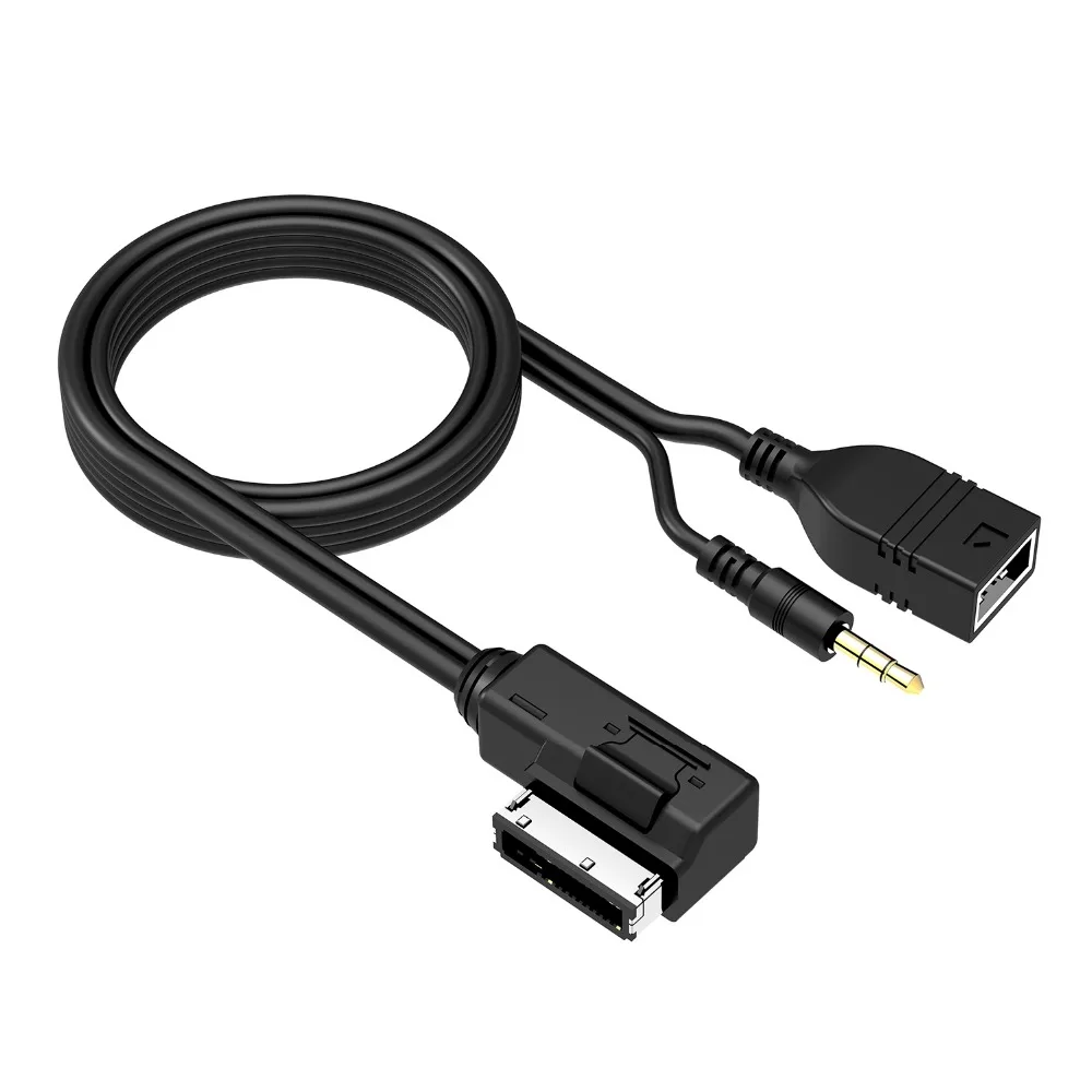 3,5 мм AUX аудио кабель музыка MDI AMI MMI интерфейс USB зарядное устройство для Audi Benz