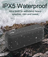 XDOBO X8 60W Portable Speakers Bluetooth-compatiable Bass Subwoofer Wireless Waterproof 6600mAh TWS Function Support TF/AUX 2