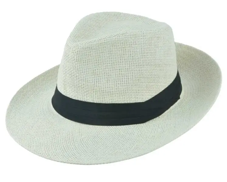 H7540 Summer Sun Hat Men Outdoor Beach Sunscreen Sunshade Cap Dad Climbing Fishing Breathable Sun Protection Casual Straw Hats - Цвет: StyleB