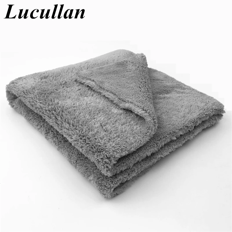 Lucullan 40x40 см 500 г/м2 супер мягкое полотенце из микрофибры автомобильный уход
