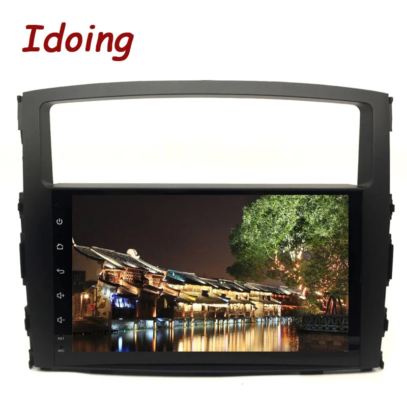 Автомобильный GPS плеер Idoing 9 &quot Android 0 для Mitsubishi Pajero V97 V93 2006 2011 8 ядер 4 Гб + 32 ГБ