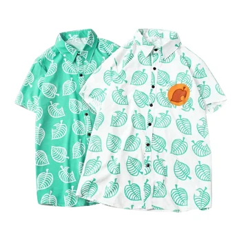 

Hot Game Animal Crossing Shirt T Shirt Tees Men's Clothing Animal Cosplay Tom Nook T-shirt Short Sleeve Costumes Tops Adult Kids