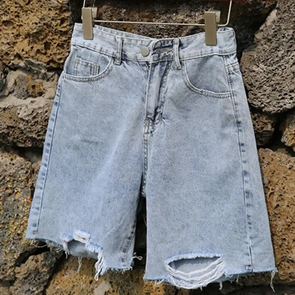 long boyfriend shorts