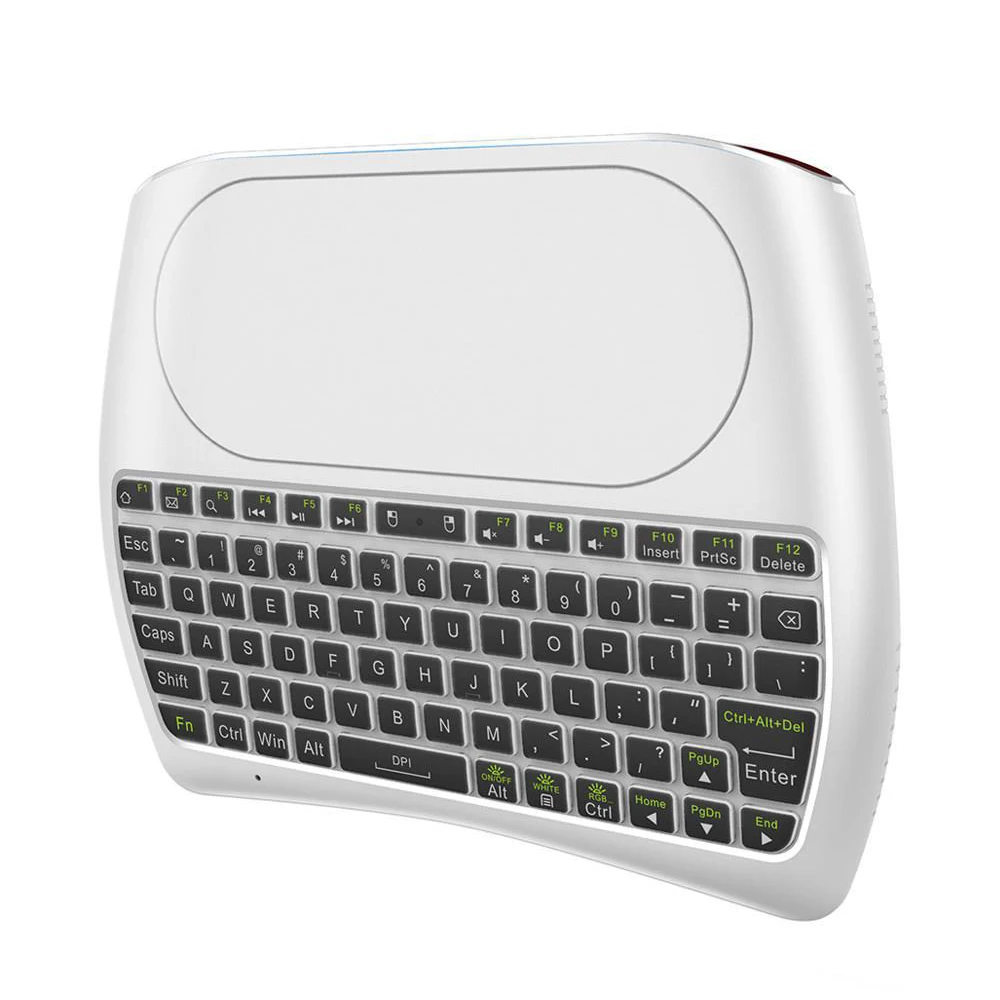 Новая Мини-Клавиатура Fly mouse 2,4 ГГц Беспроводная клавиатура Air mouse как пульт дистанционного управления для Android Smart tv BOX ноутбука ПК