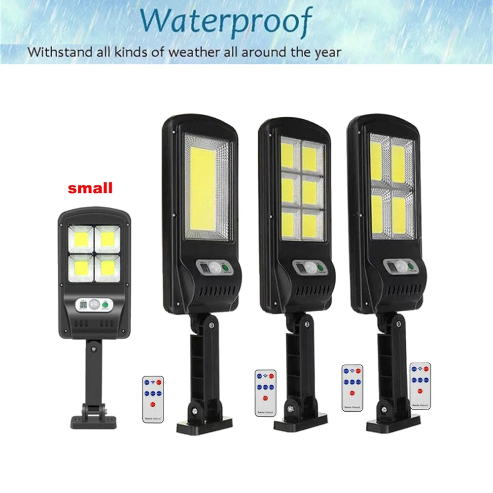 

Solar Lights Outdoor Wireless remote 1-4pcs 48-128 led Adjustable Angle Motion Sensor Light Security Lighting Lamp Fo floodlight