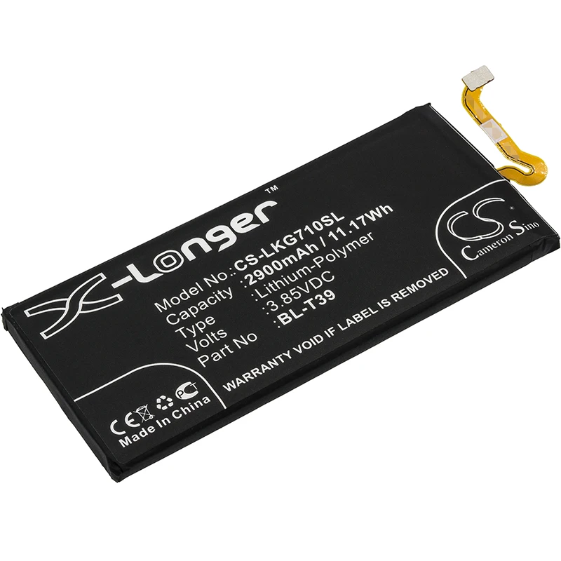 Обновленная батарея Cameron Sino для LG G7 Plus ThinQ, G7 Plus ThinQ Dual SIM, G7 Plus ThinQ Dual SIM TD-LTE