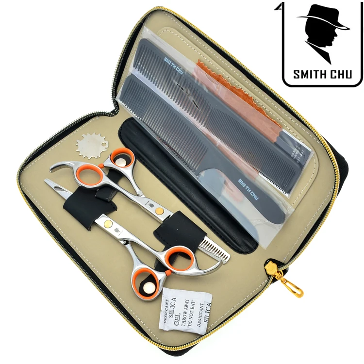 Smith Chu 6," 5,5" Профессиональные Парикмахерские ножницы Япония 440c стрижки волос ножницы, Салон Парикмахерская ножницы для волос Машинка для стрижки LZS0074