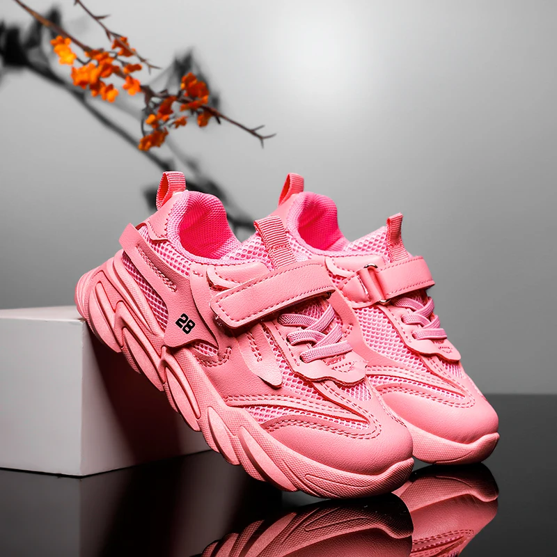 

New Children Sports Shoes Breathable Mesh Outdoor Casual School Sneakers Chaussure Enfant Tide Unisex Toddlers Tennis Trainers