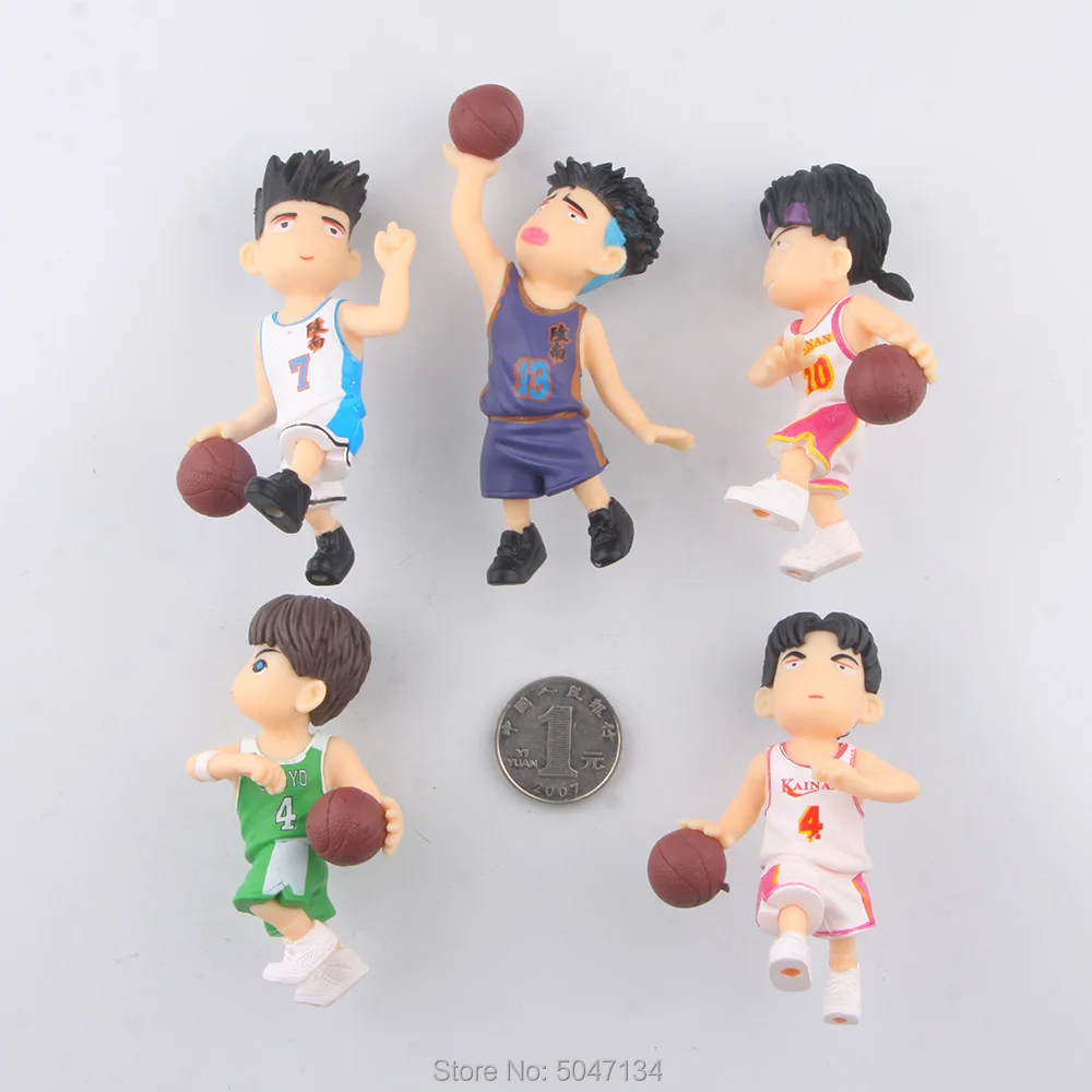 Детские игрушки для холодильника магнитные DUNK Shohoku фамилией баскетболиста и цифрой кукла аниме ханамичи сакураги Rukawa Kaede модель фигурки м