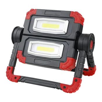 

Super Bright LED COB Battery 360 Degrees Spotlight Hand Lamp Worklight Flashlight Torch Lampe For Camping Car Inspection Repair