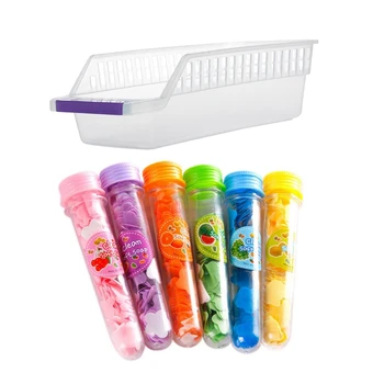 

1pcs Portable Body Washing Bath Foaming Flower Paper Soap Slice Confetti - Random Color & 1pcs Kitchen Storage Collecting Box Ba