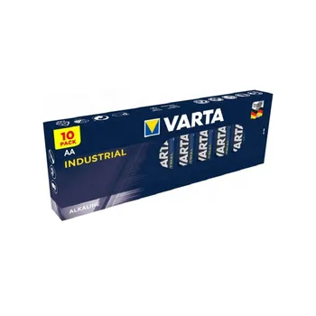 

VARTA INDUSTRIAL AAA/LR03 ALKALINE BATTERIES - PACK OF 10 - Made in Germany